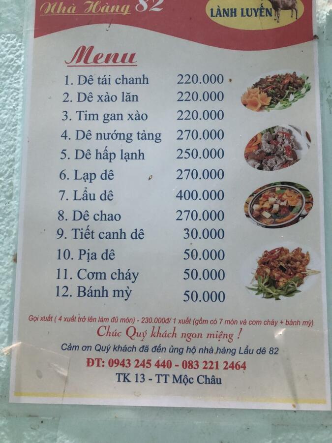 Nhà hàng Lẩu Dê Lành Luyến 82 3