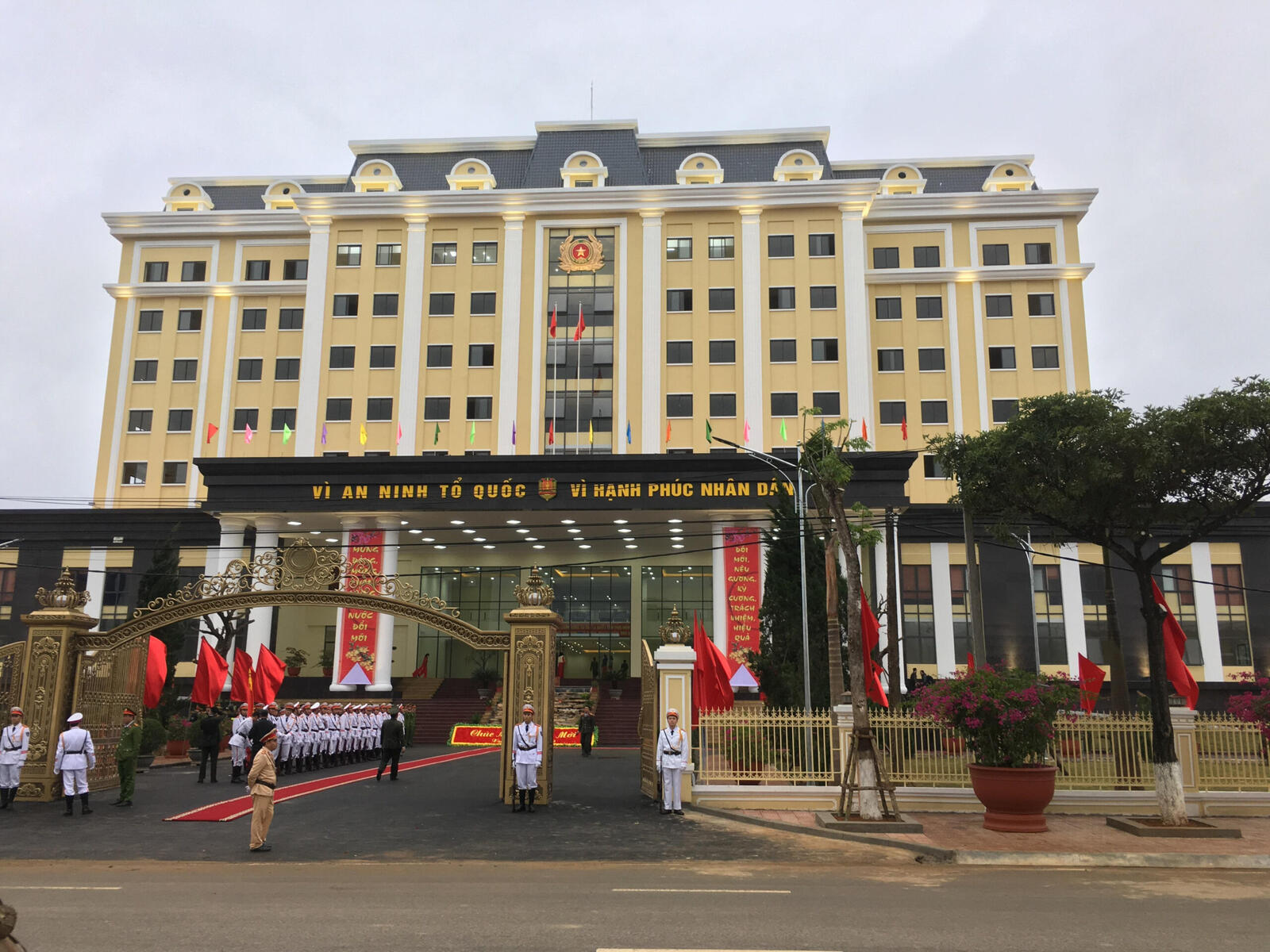 Trụ sở công an tỉnh Sơn La