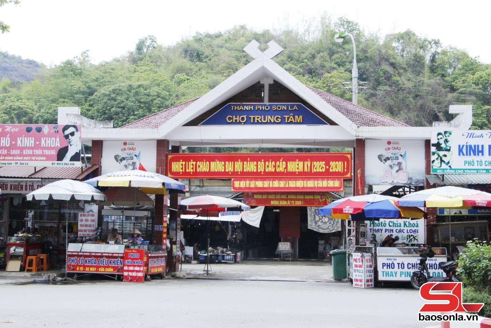 Chợ trung tâm thành phố Sơn La